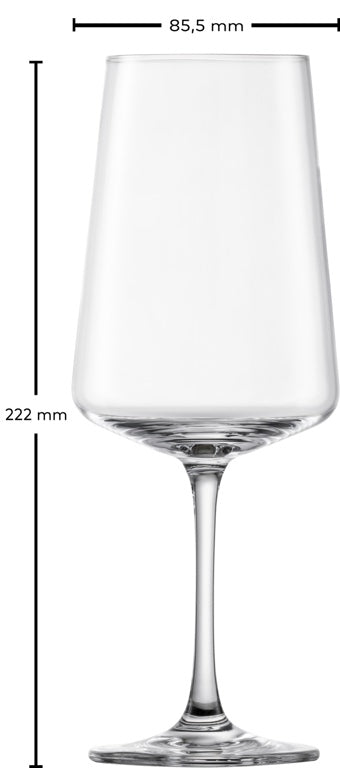 Copa de vino tinto Schott Zwiesel MioVino 50 Cl con punto de nucleación - 4 unidades