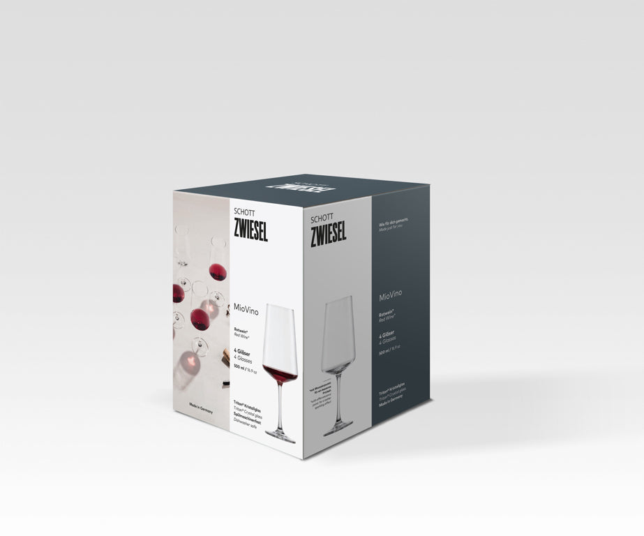 Copa de vino tinto Schott Zwiesel MioVino 50 Cl con punto de nucleación - 4 unidades
