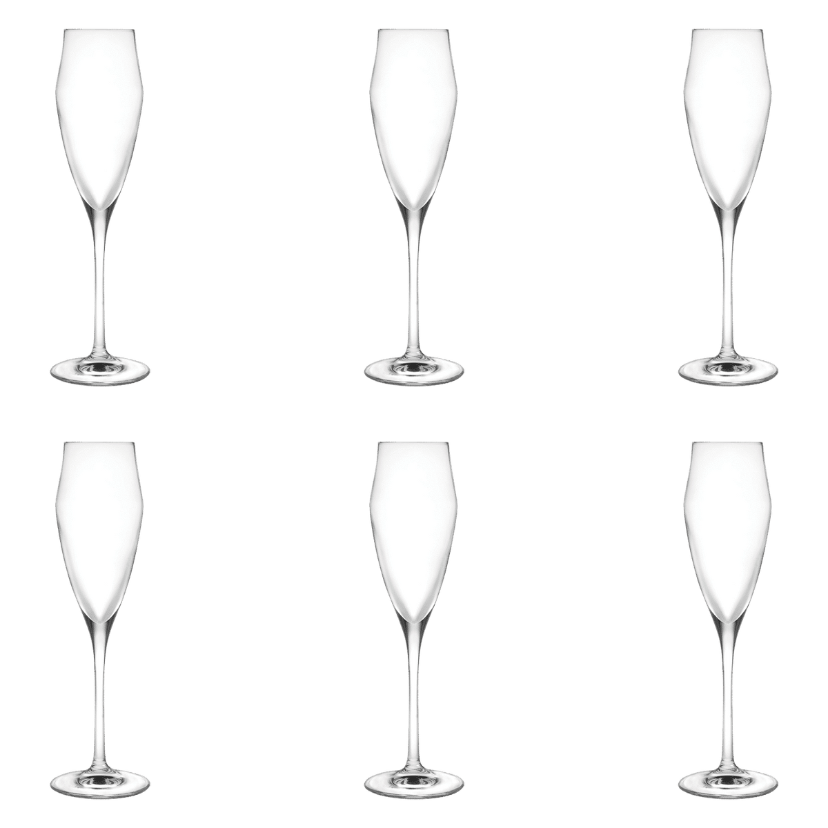 RCR Ego Champagne Flute 18 Cl - 6 Stuks - Glazen.nl