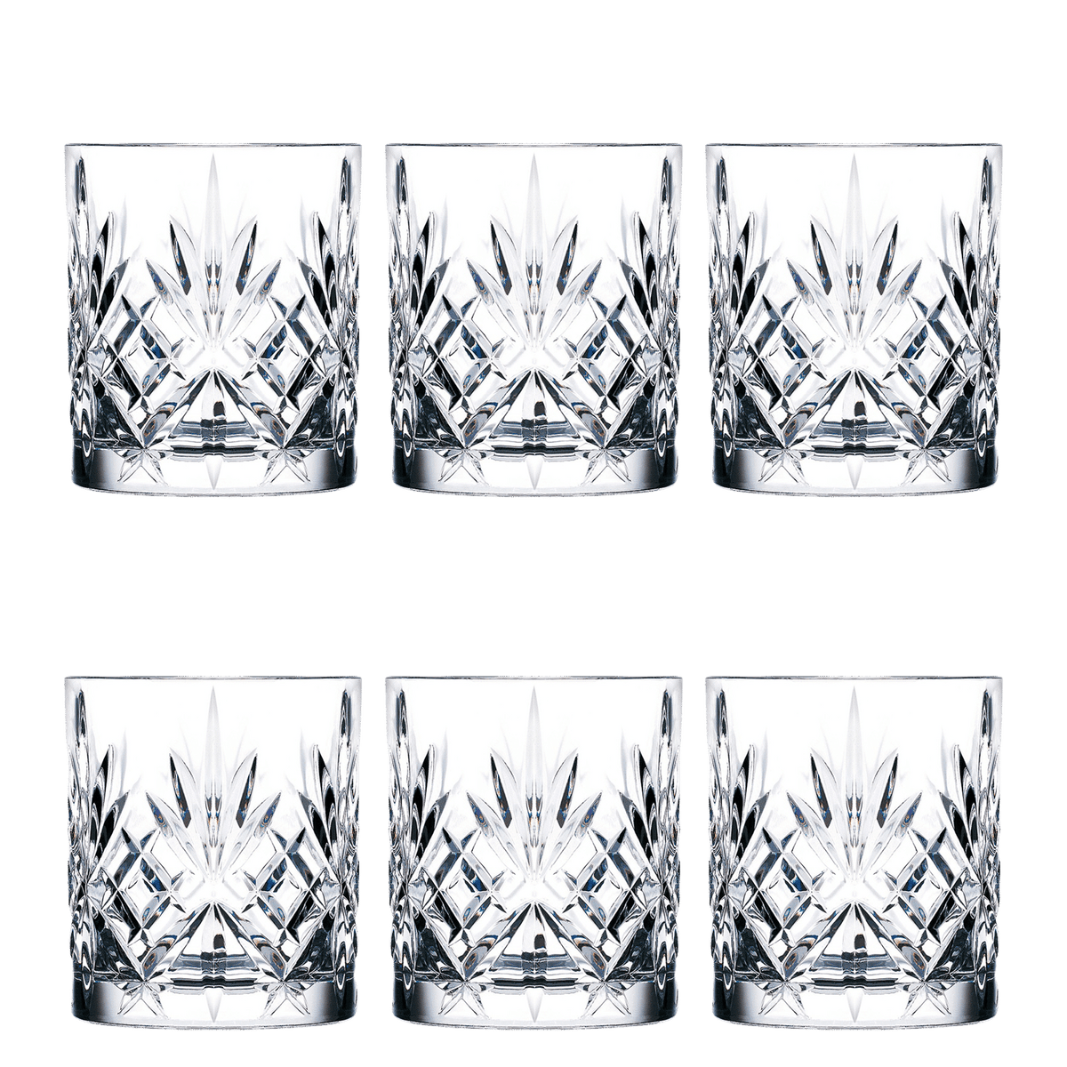 RCR Melodia Whiskey Glas 34 Cl - 6 Stuks - Glazen.nl
