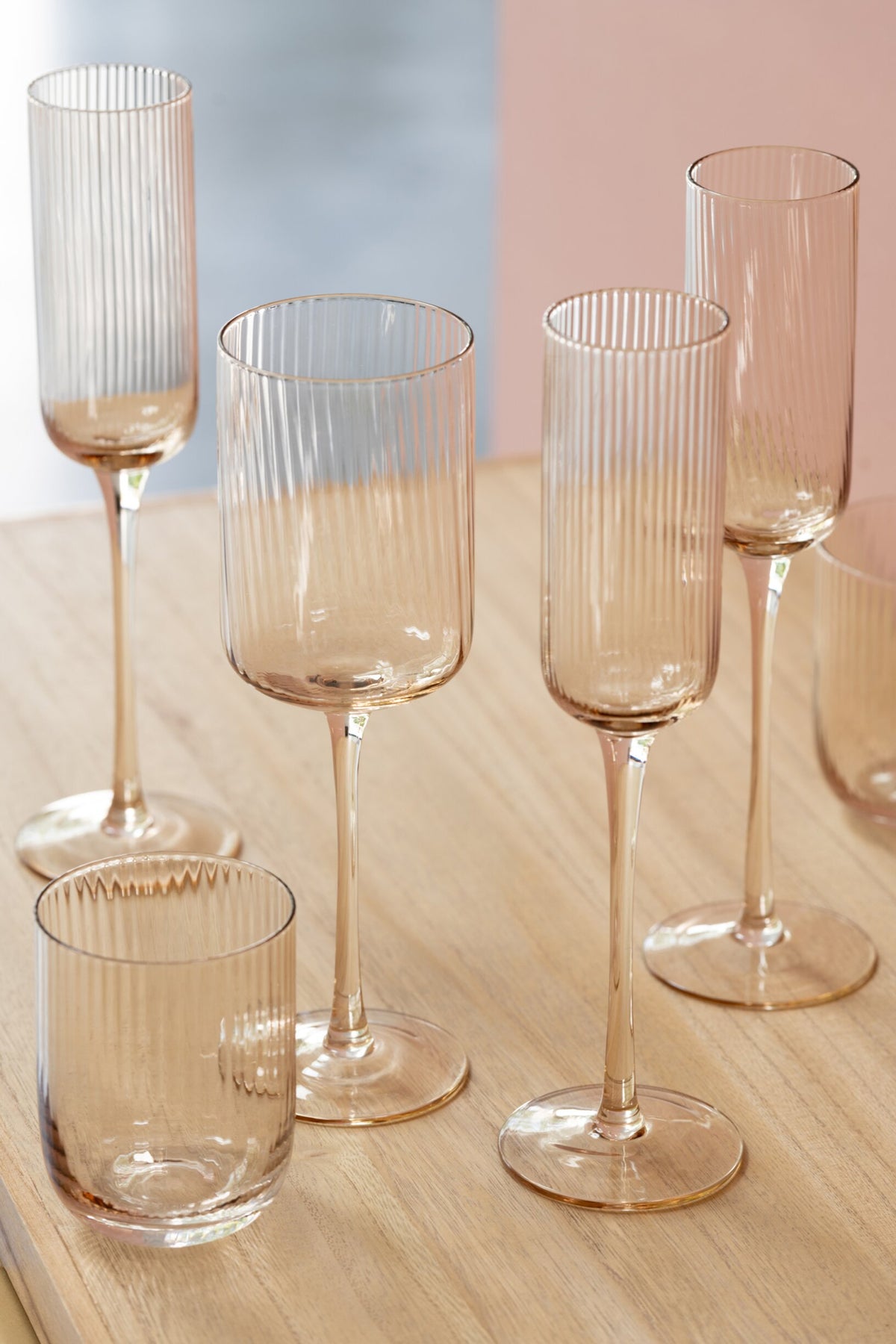 Copa de vino J-Line Ralph 37 Cl ámbar