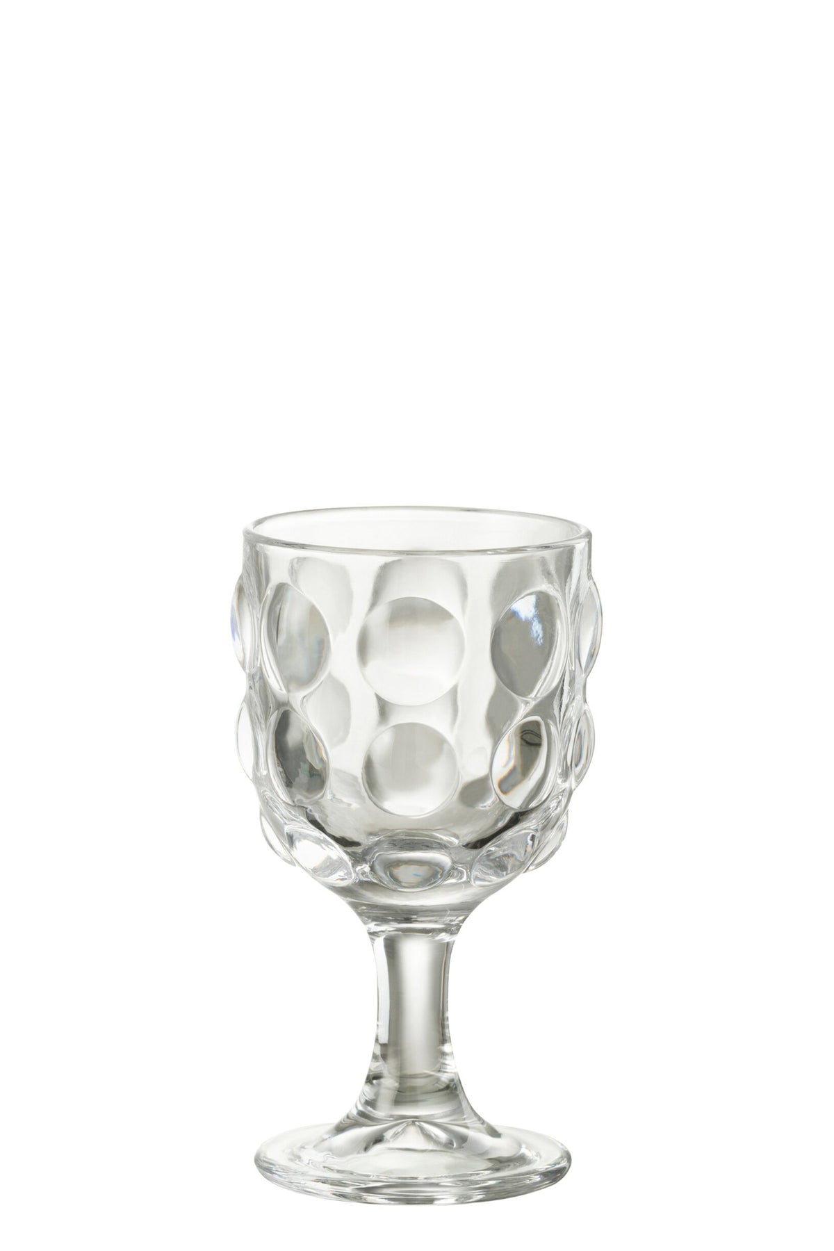 Copa de vino con lupa J-Line, 30 cl, transparente
