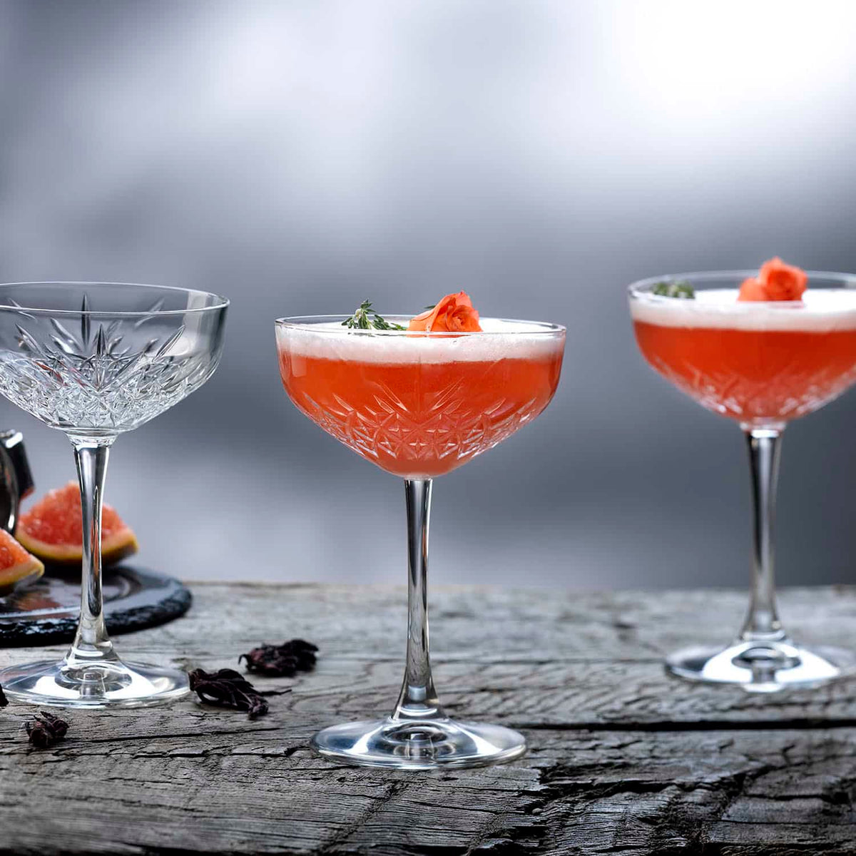 Pasabahce Timeless Champagneglas / Coupe 27 Cl - 12 Stuks - Glazen.nl
