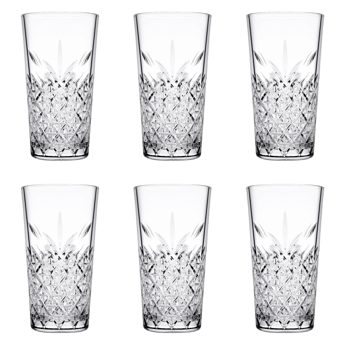 Pasabahce Timeless Longdrinkglas 45 Cl Stapelbaar - 6 Stuks - Glazen.nl