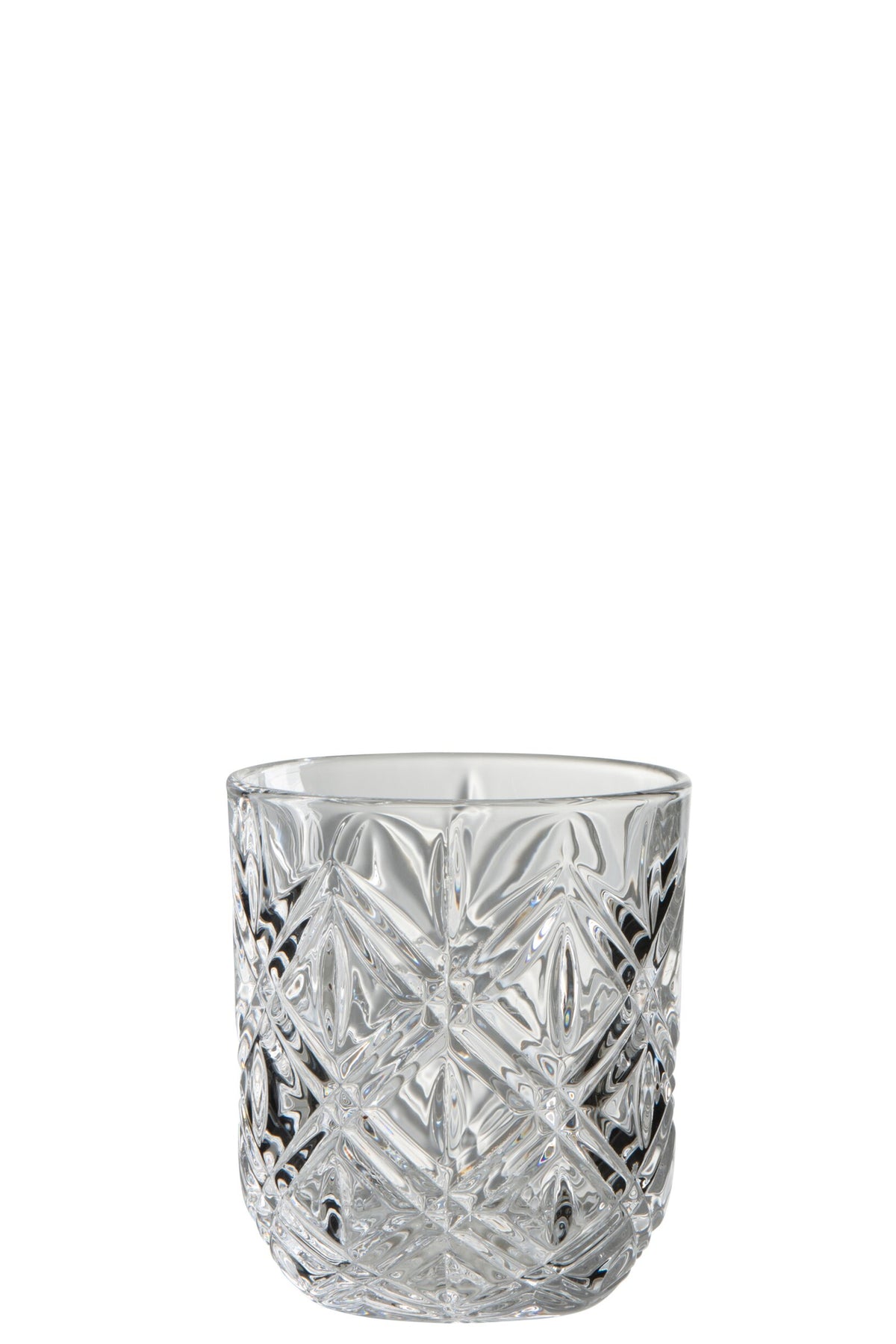 J-Line Anna vaso de agua de 25 cl bajo transparente
