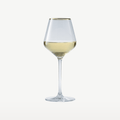 Copa de vino Eclat Ultime 38 Cl con borde dorado - 4 unidades