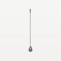 Bar Professional Cuchara de bar Speakeasy Teardrop de acero inoxidable de 30 cm