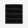 Bar Professional Molde para cubitos de hielo Collins, 4 compartimentos, negro