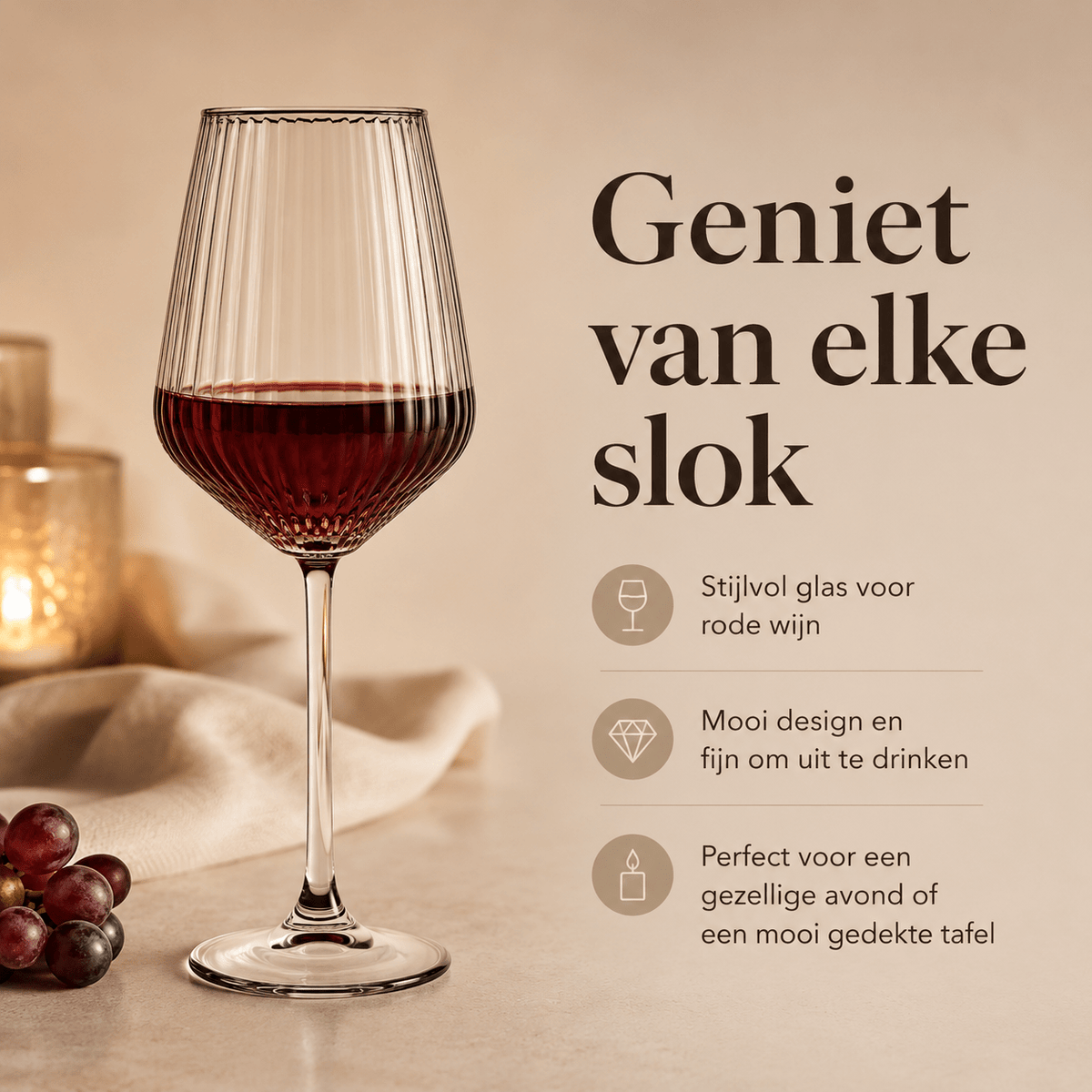 Pasabahce Allegra Focus Wijnglas 35 Cl - 6 Stuks - Glazen.nl