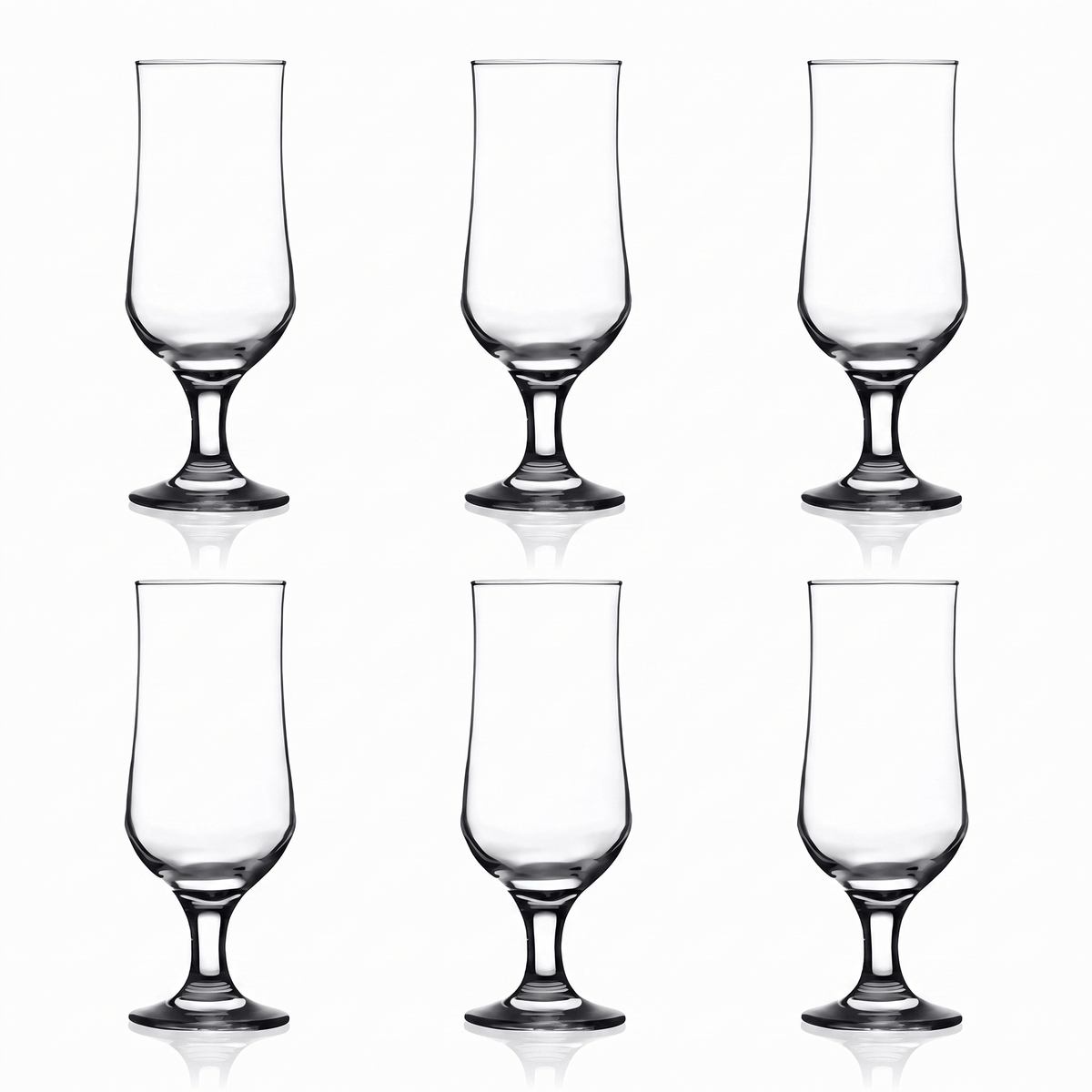 Pasabahce Tulipe Bierglas Op Voet 38,5 Cl - 6 Stuks - Glazen.nl