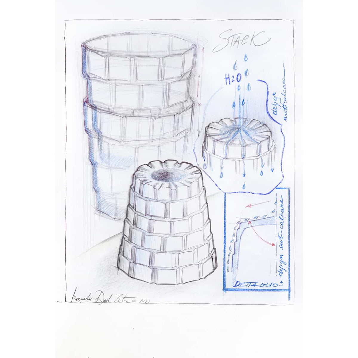 RCR Stack Tumbler 32 Cl Stapelbaar - 6 Stuks - Glazen.nl