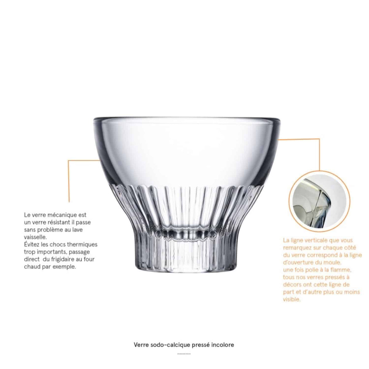 La Rochère Ouessant Amuse Schaal 8 Cl - 6 Stuks - Glazen.nl